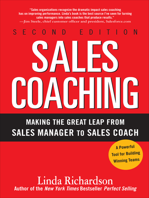 Title details for Sales Coaching by Linda Richardson - Available
